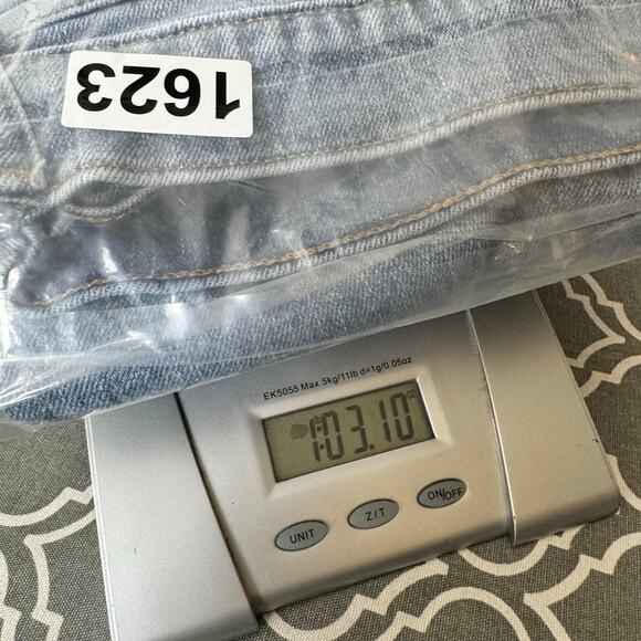 Old Navy Jeans Womens Size 12  Mid-Rise Boyfriend Raw Hem Boho Western Stretch - Picture 10 of 10